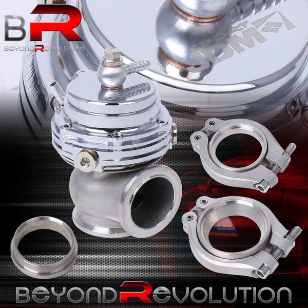 38mm Silver Turbo Component Compact External Wastegate Spring Psi Vacuum Power