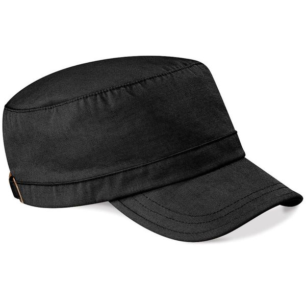 Beechfield Army Cap in Black