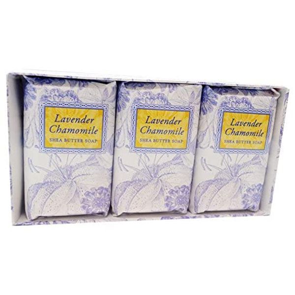 Greenwich Bay - Botanical Shea Butter Bar Gift Set - Lavender Chamomile