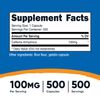 Nutricost Caffeine Pills 100mg, 500 Capsules