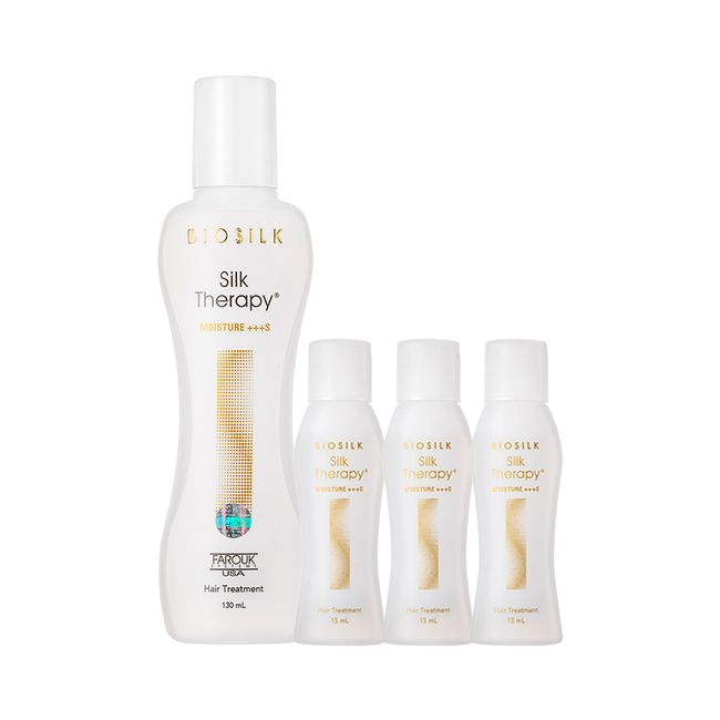 Silk Therapy Moisture Triple S Essence 175ml Set (1 130ml + 3 15ml)