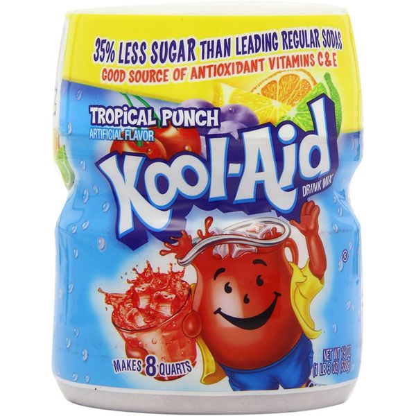 Kool Aid Tub Tropical Fruit Punch 538g