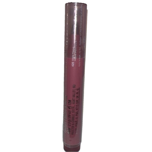 1-COVERGIRL Outlast Lipstain #420 SASSY MAUVE (New/Sealed) DISCONTINUED See Pics
