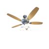 48 in. Flush Mount Ceiling Fan with 3-Light Kit, Need 3 120V 6W E26 Light Bulbs