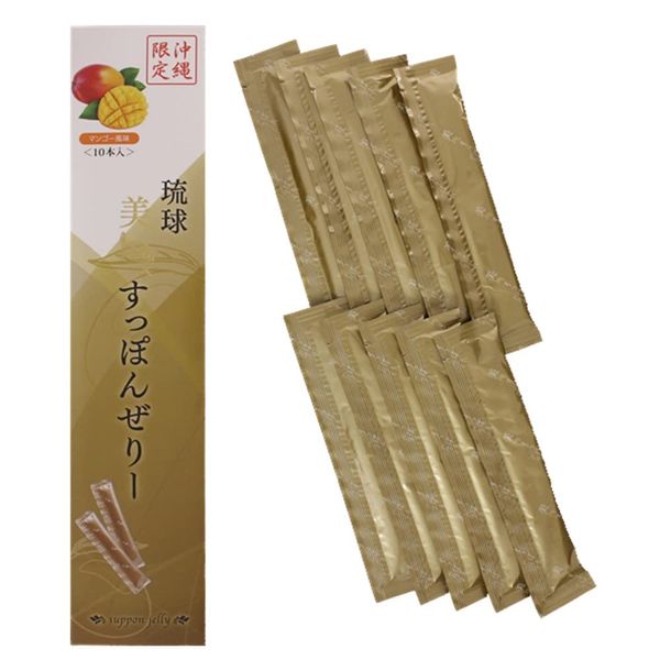 Ryukyu Misupon Zerie, Mango Flavor, Pack of 10