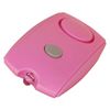 Personal Attack Safety Security Alarm Key Chain Flashlight, Belt Clip Pink Mini