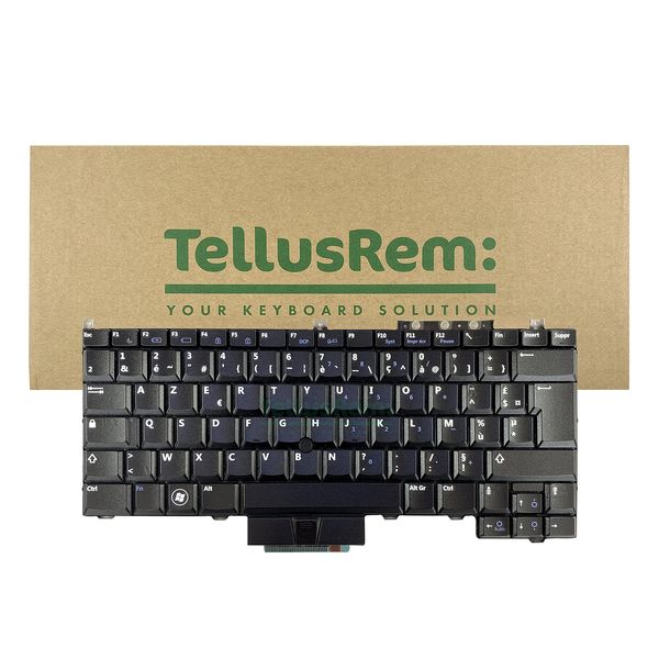 TellusRem replacement French non-backlit keyboard for Dell Latitude E4300, Latitude E4310, Latitude E4200