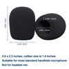 Microphone Cover - Foam Mic Covers Windscreen Suitable for Most Standard Handheld Microphone 6 PCS