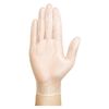 Disposable Gloves, Vinyl, M, Clear, PK100