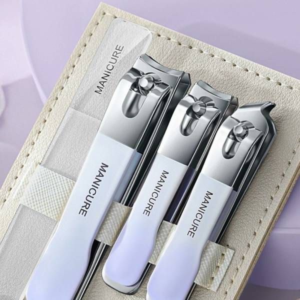 Portable Nail Clipper Toenail Clipper Trimmer Cuticle Remover Nail File Set