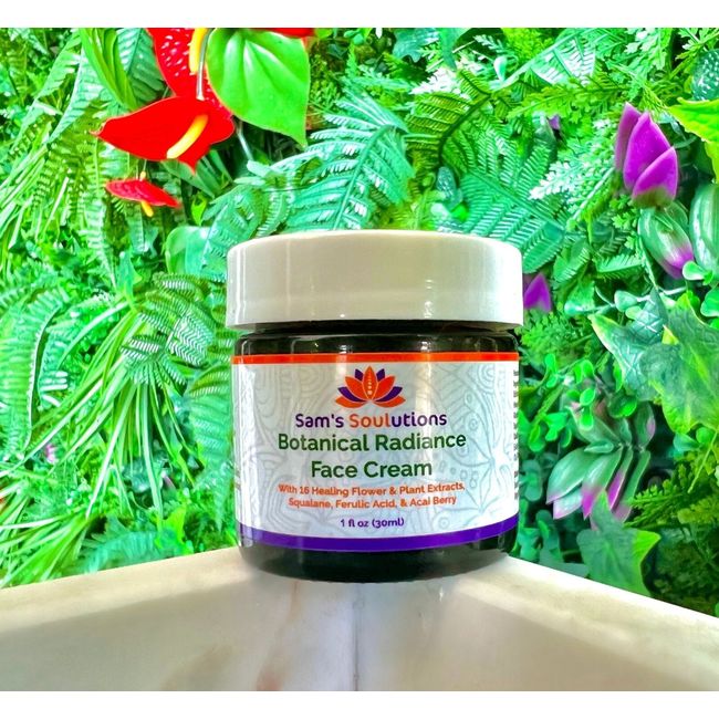 Vegan Botanical Radiance Face Cream - Neutralizes Redness, Rosacea, Pigmentation