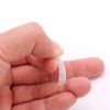 40 Pcs Clear Tweezer Point Protectors Cap Tip Stopper Covers Makeup Beauty Supplies, General Size