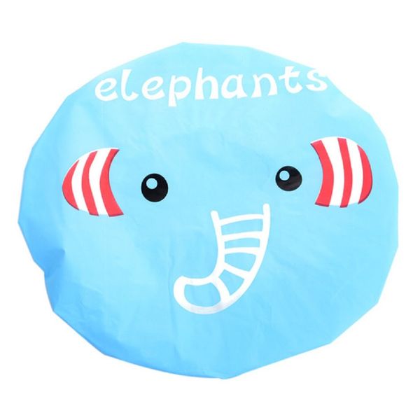 Animal Shower Cap - Novelty Shower Cap - Elasticated Waterproof - One Size fit (Elephant)