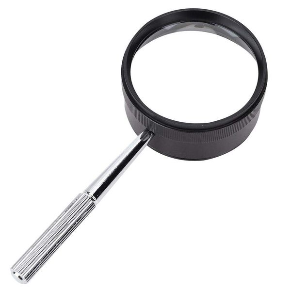 Identification Magnifying Glass, 35X x 50mm Metal Magnifying Glass for Identifying Jewelry Stamps