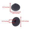 ECS Dictaphone 878862 Transcriber Headset Ear Cushions (3 Pair)