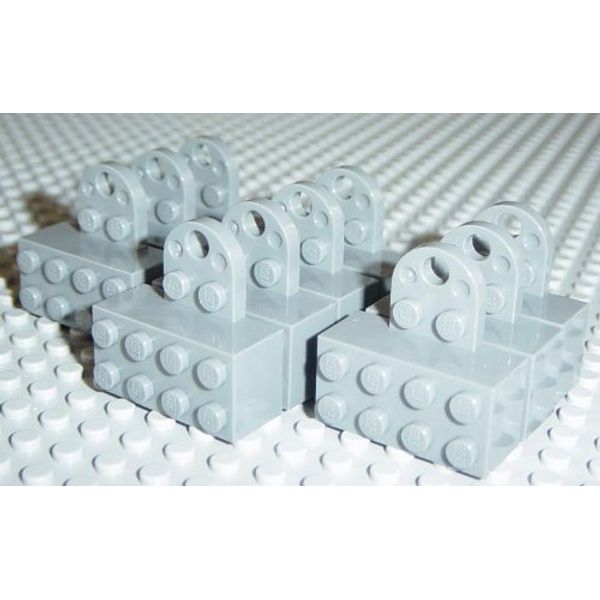 LEGO Ten Grey LEGO Magnet Bricks