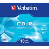 Verbatim 43415-10PK 80Min 52X CD-R SLIM JC