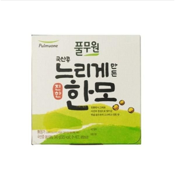 Pulmuone Korean bean slow-cooked Hanmo 340g, 5 pieces