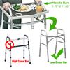 North American Walker Tray with Non-Slip Grip Mat