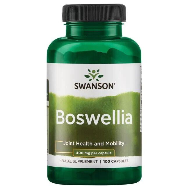 Boswellia 400 mg 100 Caps Joint Flexibility and Mobility Support