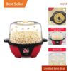 Electric Popcorn Maker 6 Qt Large Capacity Theater Snack Machine Red