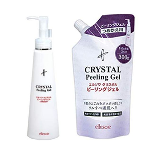 [Elsoi Crystal Peeling Gel (150g + 300g refill)] [Next-day delivery open on Saturdays] [Next-day delivery on Sundays] &lt;Elsoire Cosmetics&gt;