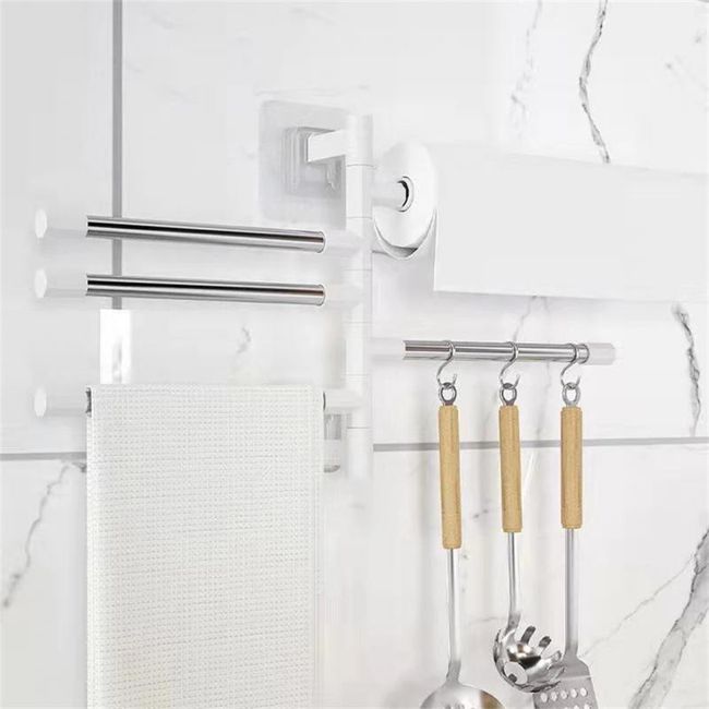 Towel Bar, Bathroom Towel Rack, Wall Towel Rack, Tea Towel Holder, Stainless  Steel Bathroom Accessories