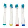 Braun Oral B Brown Oral B Compatible Replacement Brush Set of 4 EB17 FlexiSoft