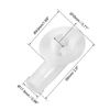 sourcing map Air Conditioner Drain Hose Connector Elbow Fitting for Mini-Split Units and Window AC Unit 18mm 3Pcs