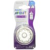 Philips AVENT Natural Baby Bottle Medium Flow Nipple 3M+, One Size, 2 Count
