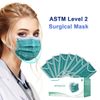 4 Ply Disposable Face Mask Protective(50PCS), Elastic Earloops, Single Use- Green