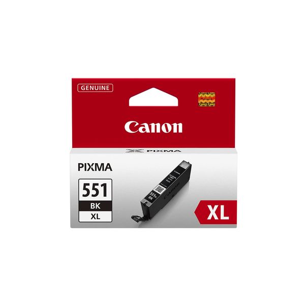 Canon Cli-551xl High Capacity Ink Cartridge, Black - 6443B001