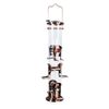 Brushed Copper 6 Port Seed Feeder