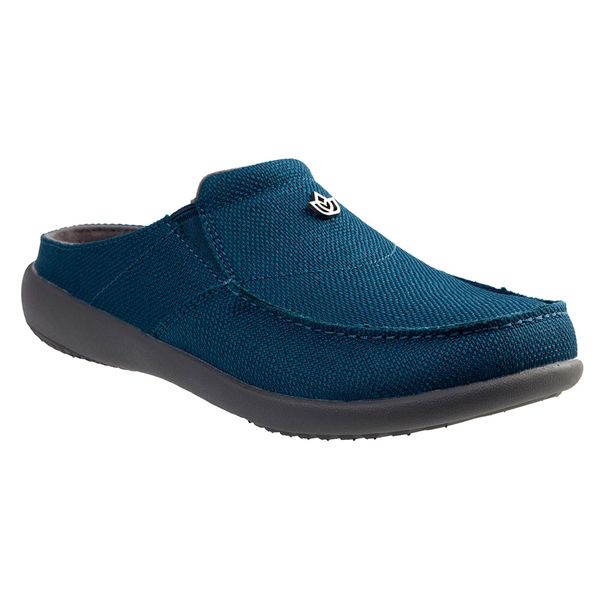 Spenco Women's Siesta Prana Mule, Aegean Blue, 5