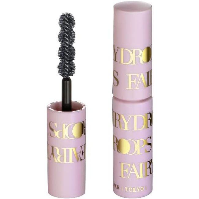 FAIRYDROPS Quattro Lash Mascara Film Type Jet Black 5.5g “4 Bead Brush” Patented in Japan and the U.S. Long Curl Keep Separate…