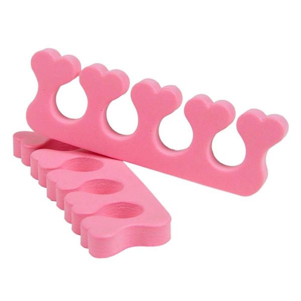 1 pair (2 pieces) of toe separator for toe pedicure