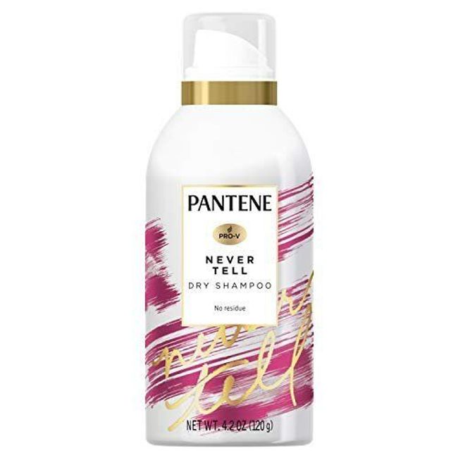 Pantene Dry Shampoo, Sulfate Free, Pro-V Never Tell, Mint and Melon, 4.2 Ounce