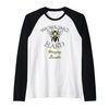 BeeKeeper Working Hard Staying Bumble Beekeeping Funny Bee Raglan Baseball Tee