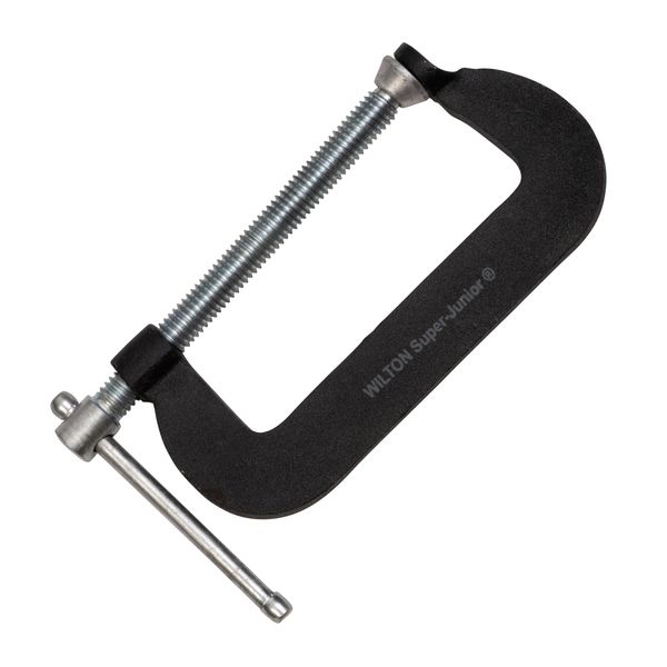 Wilton Super-Junior C-Clamp, 3" Opening Capacity, 1-3/8" Throat (Model 55)