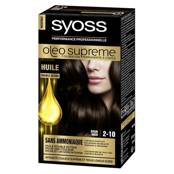 Saint Algue Syoss Coloration Permanente – Brun Noir
