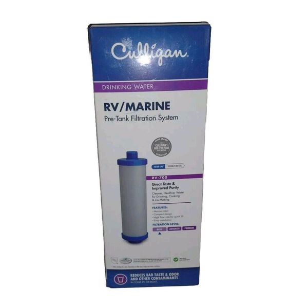 Culligan RV-700 Pre-Tank Recreational Vehicle Fresh Water Filter for Boats/RV's