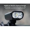 RAVEMEN PR2400 Bike Front Light OLED Bicycle Head Lights Rechargeable Wireless