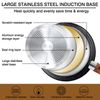 12 Piece Cookware Sets Induction Cooking Pan Set Nonstick Pots with Lids