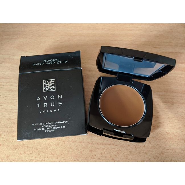 Avon true colour cream to powder foundation - dark cocoa