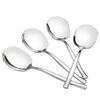 Xowine 6 Pieces Buffet Serving Spoons, Stainless Steel Large Serving Spoon