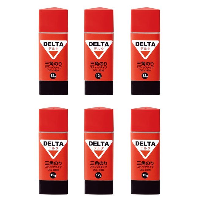 Shinseki Say Stick Glue Delta Triangle Glue 6 Piece Del – 3366