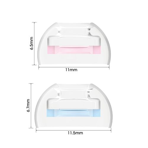 SpinFit CP1025 Fully Wireless Earbud Earbud Tips with Medical Silicone (M/S)