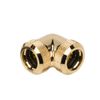 Barrow 14mm Multi-Link to Multi-Link Fitting, 90 Degree Angle, Gold