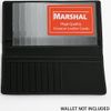 Set of 2 - Plastic Replacement Insert For Checkbook Wallets,Ultra Slim, Card Or Picture Insert