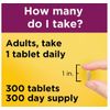 Nature Made Women's Multivitamin 300 Tablets Immune Support 23 Key Nutrients